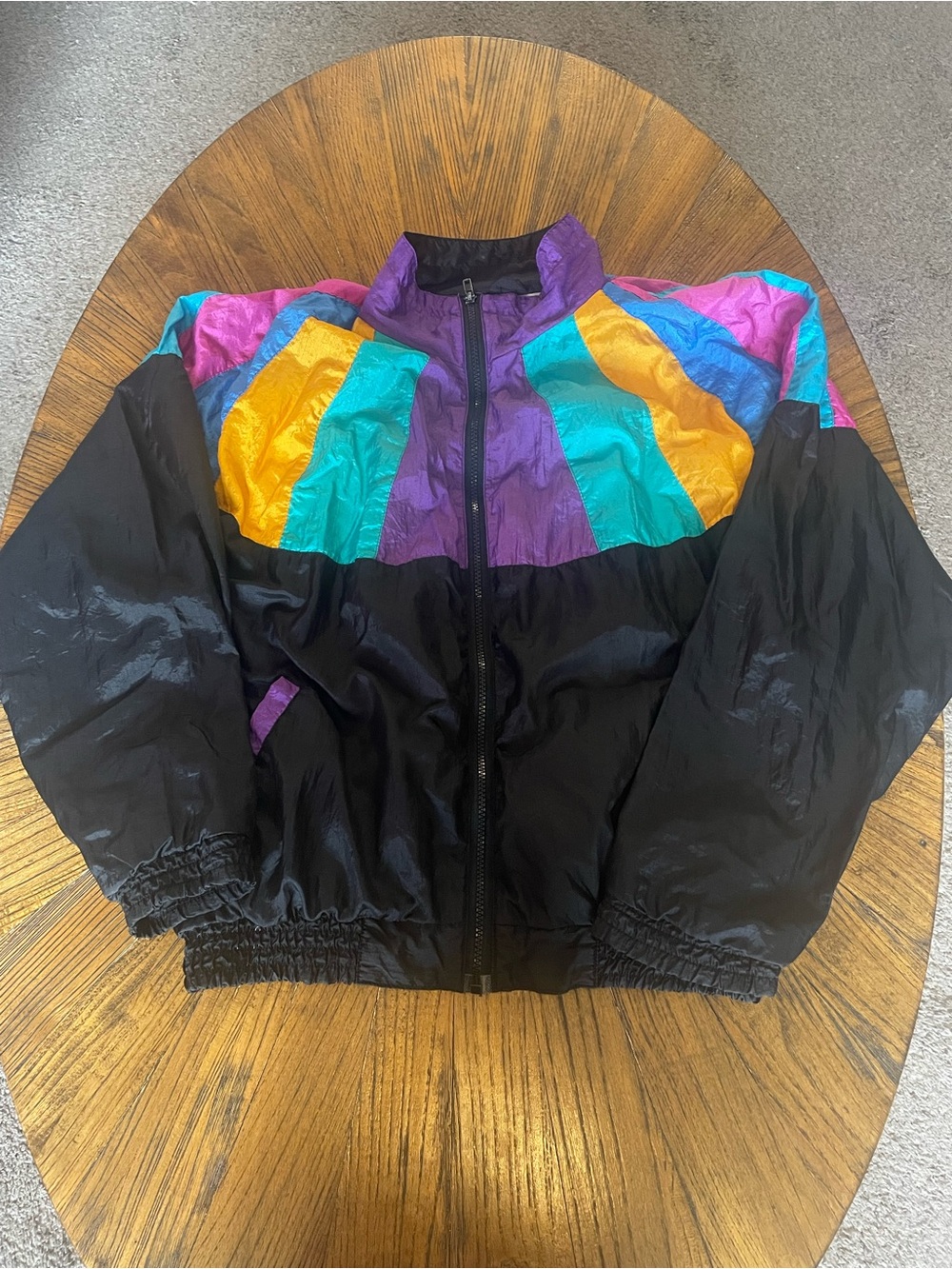 Vintage 90’s Active Exposure Colorblock Windbreaker Jacket
